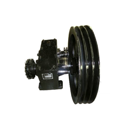 High and low roll header reversing box